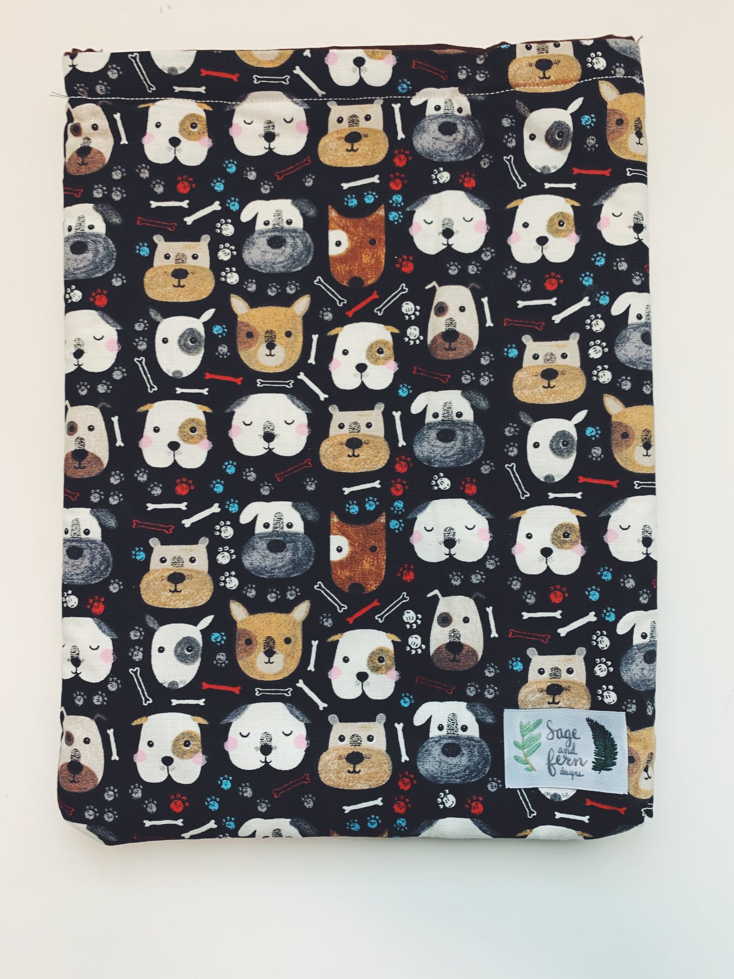 Dog Faces Small Booksleeve