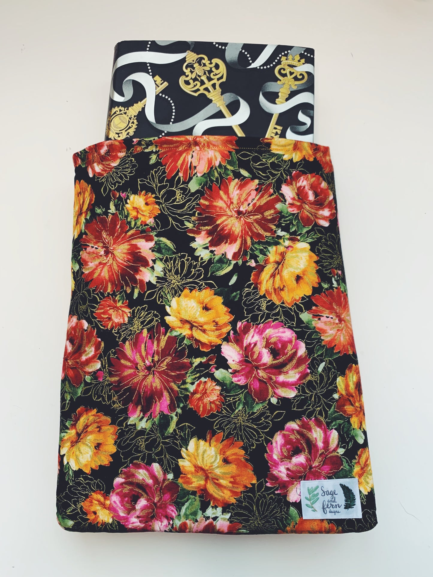 Fall Florals Large Booksleeve