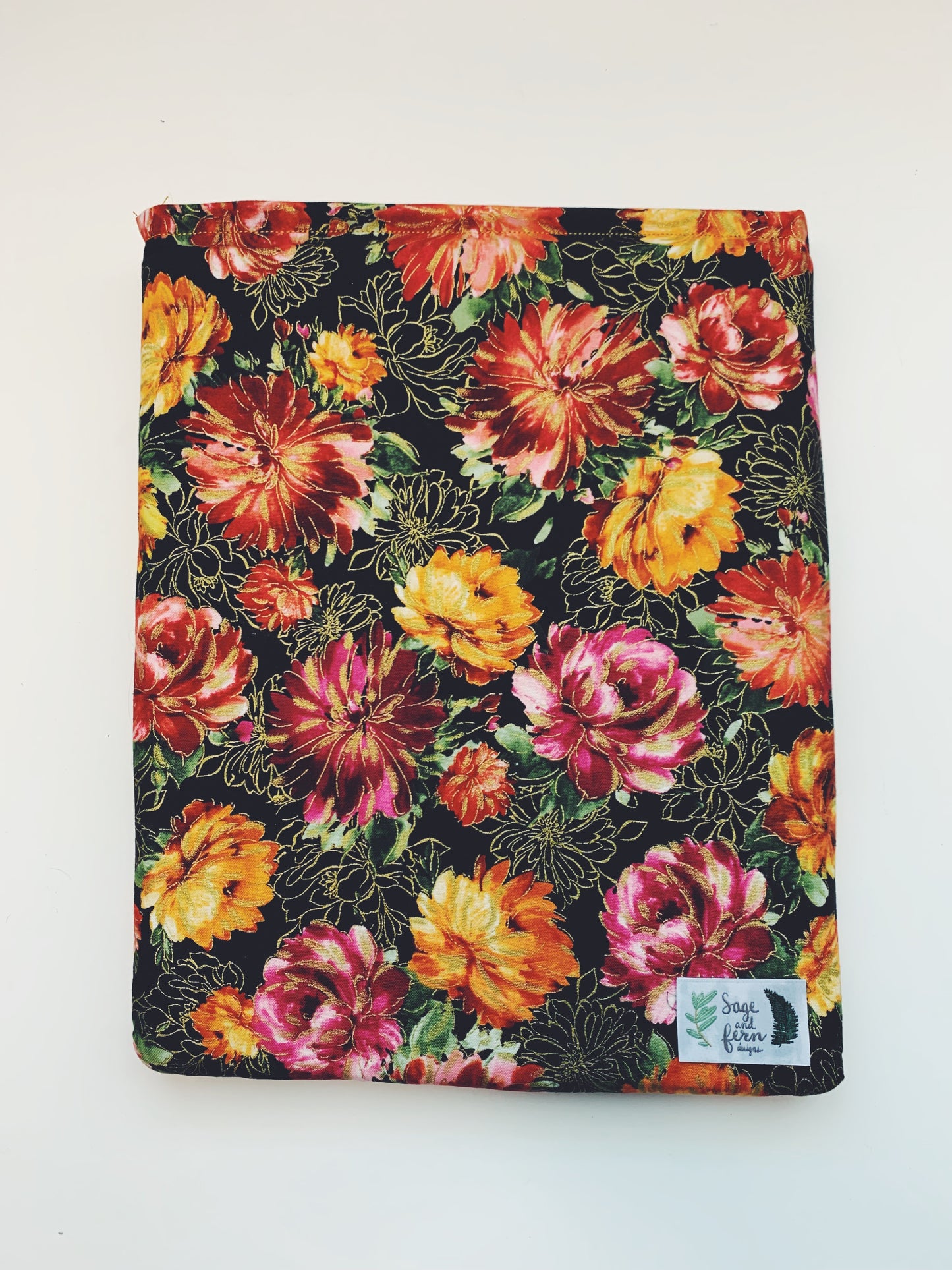 Fall Florals Large Booksleeve