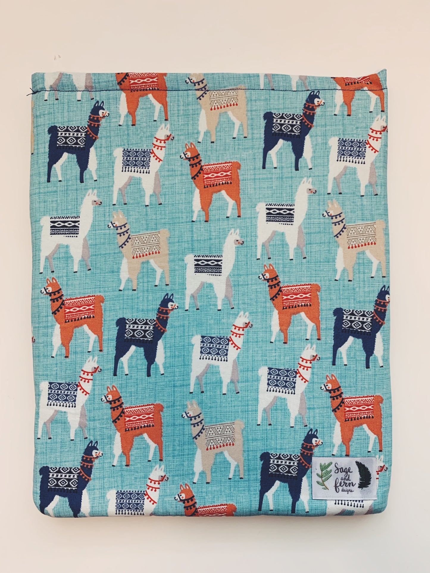 Llama Party Large Booksleeve