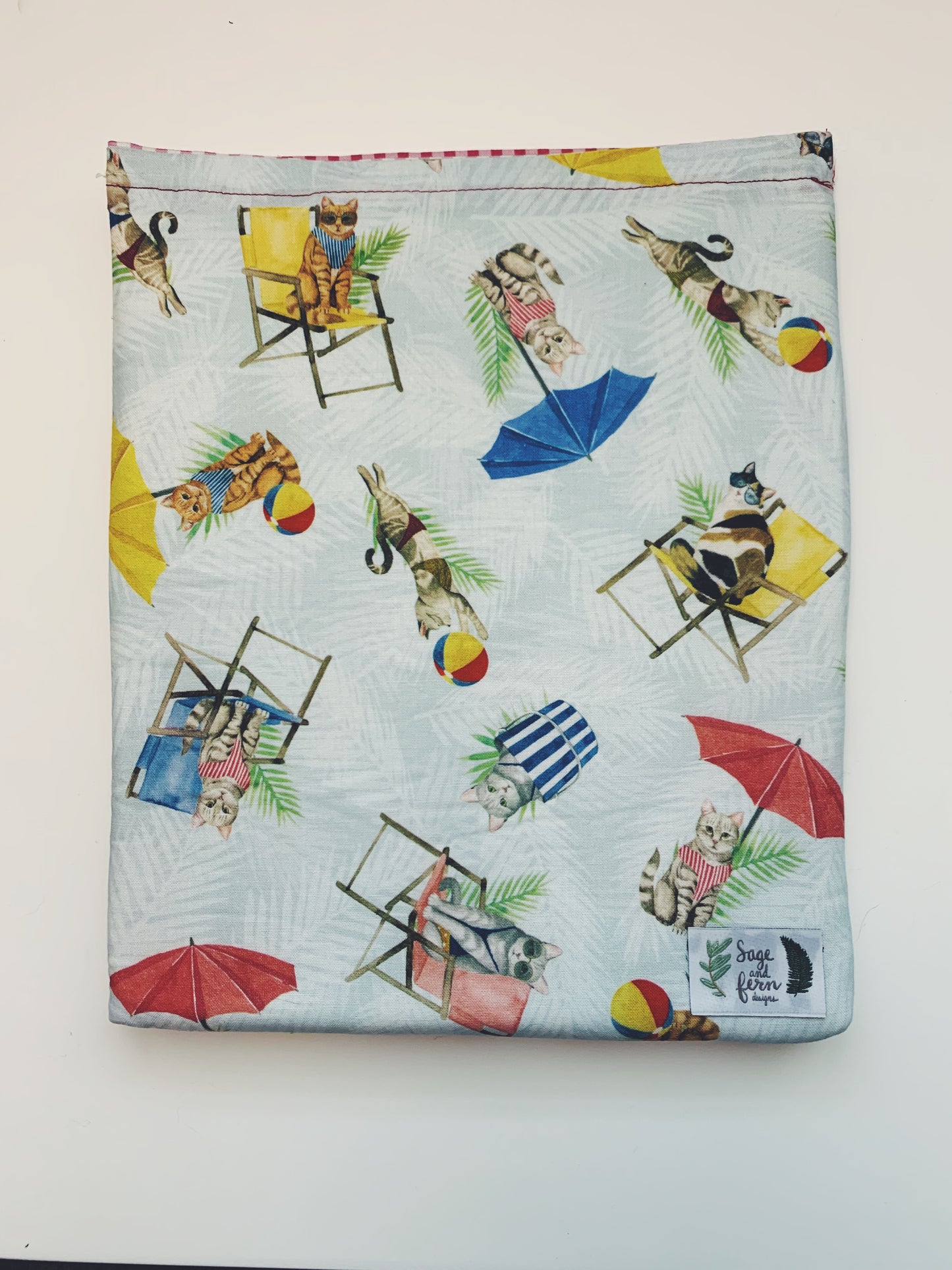 Summertime Cats Large Booksleeve